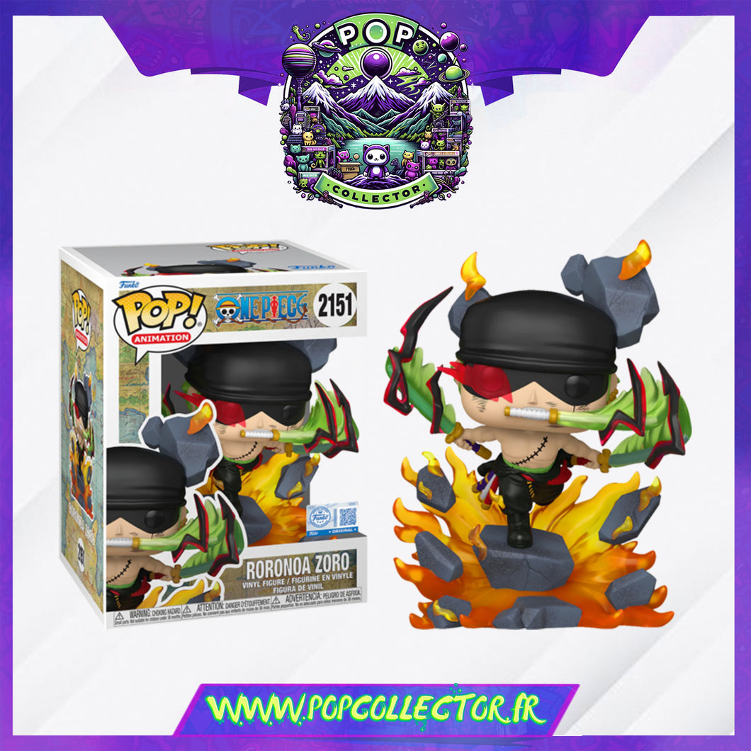Funko Pop One Piece 2151 Roronao Zoro King Of Hell – Pop Collector