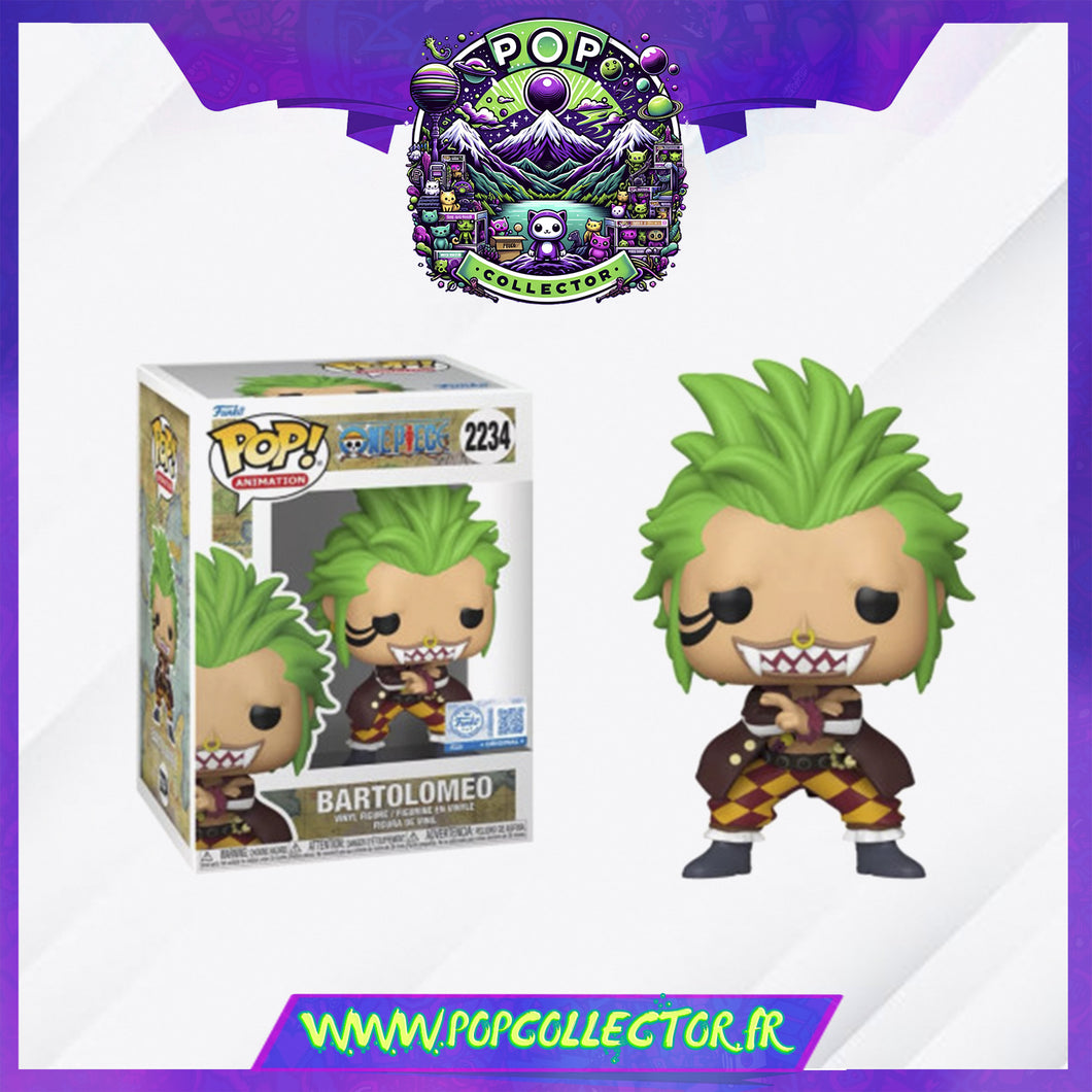 Funko Pop One Piece 2234 Bartolomeo – Pop Collector / Magasin