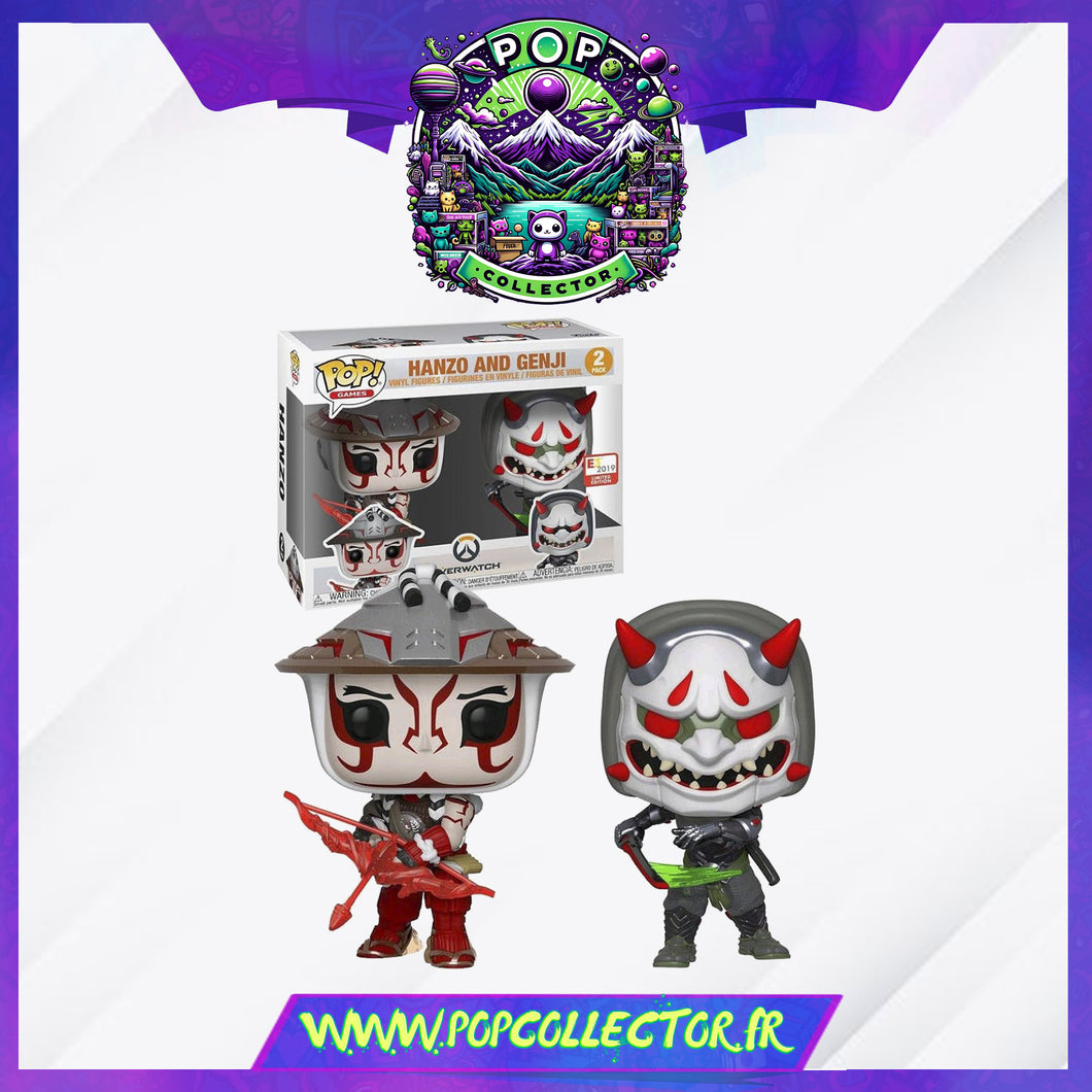Overwatch Hanzo And Genji Hanzo Pop Figure Hanzo Genji Funko Pop