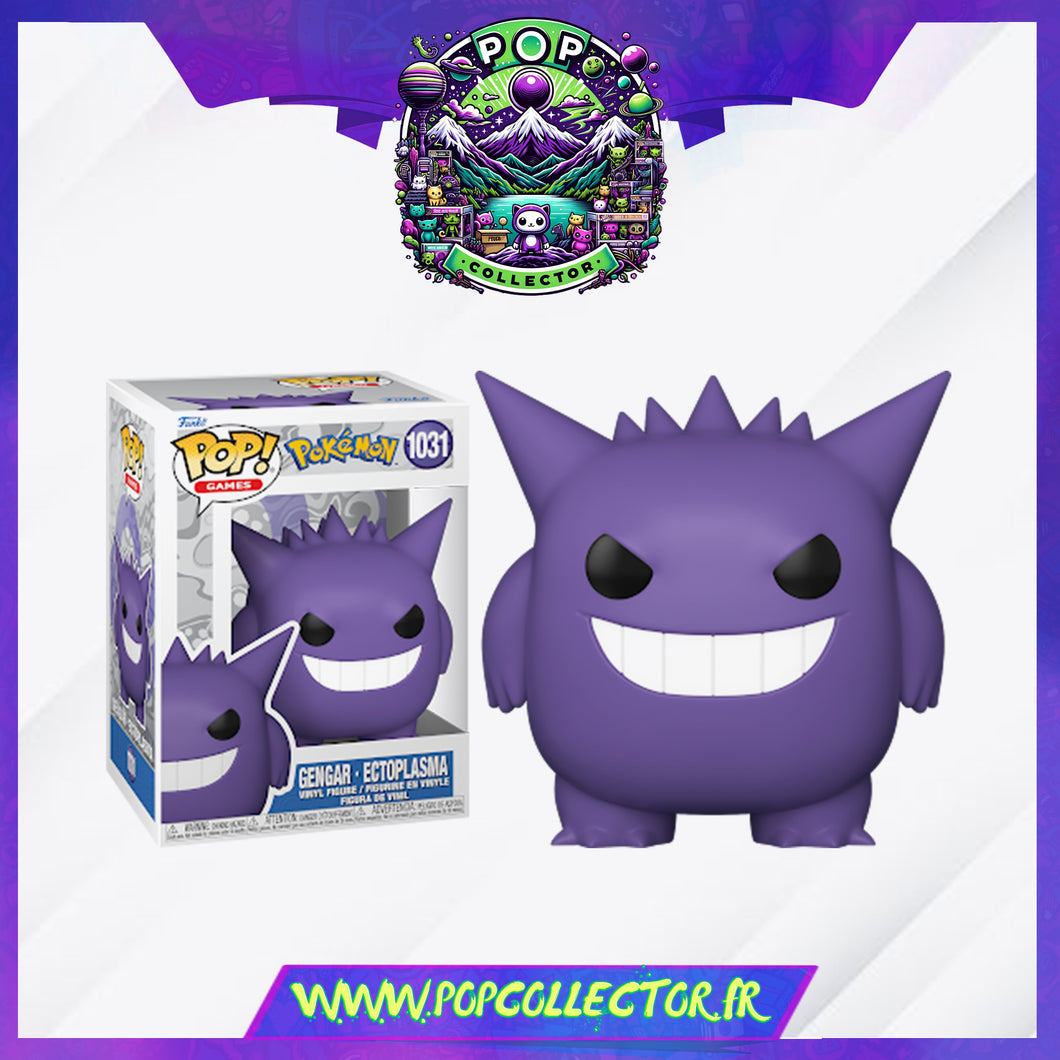 Funko Pop Pokemon 1031 Gengar Ectoplasma