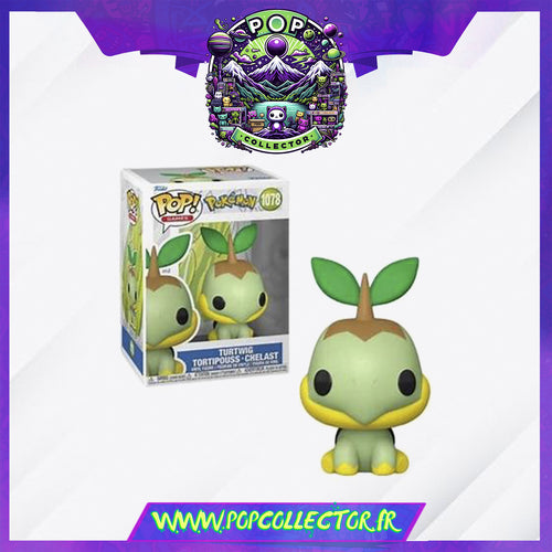 Funko Pop Pokemon 1078 Turtwig - Tortipouss - Chelast EMEA
