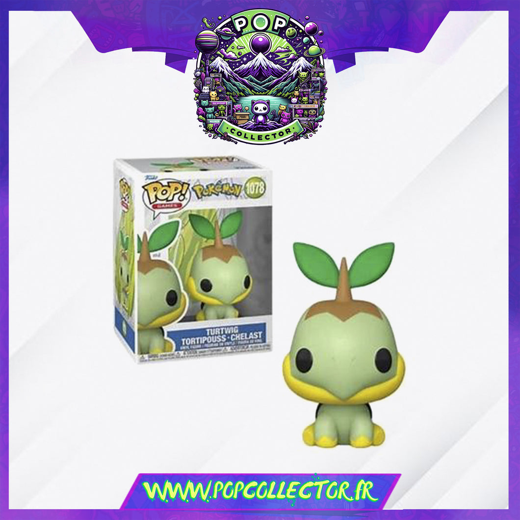 Funko Pop Pokemon 1078 Turtwig - Tortipouss - Chelast EMEA