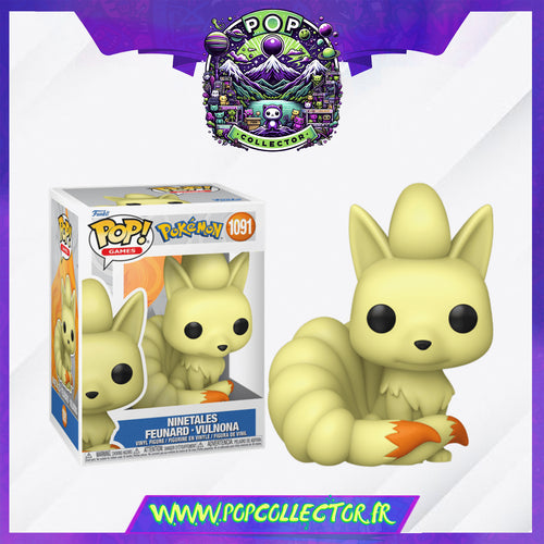 Funko Pop Pokemon 1091 Ninetales - Feunard - Vulnona