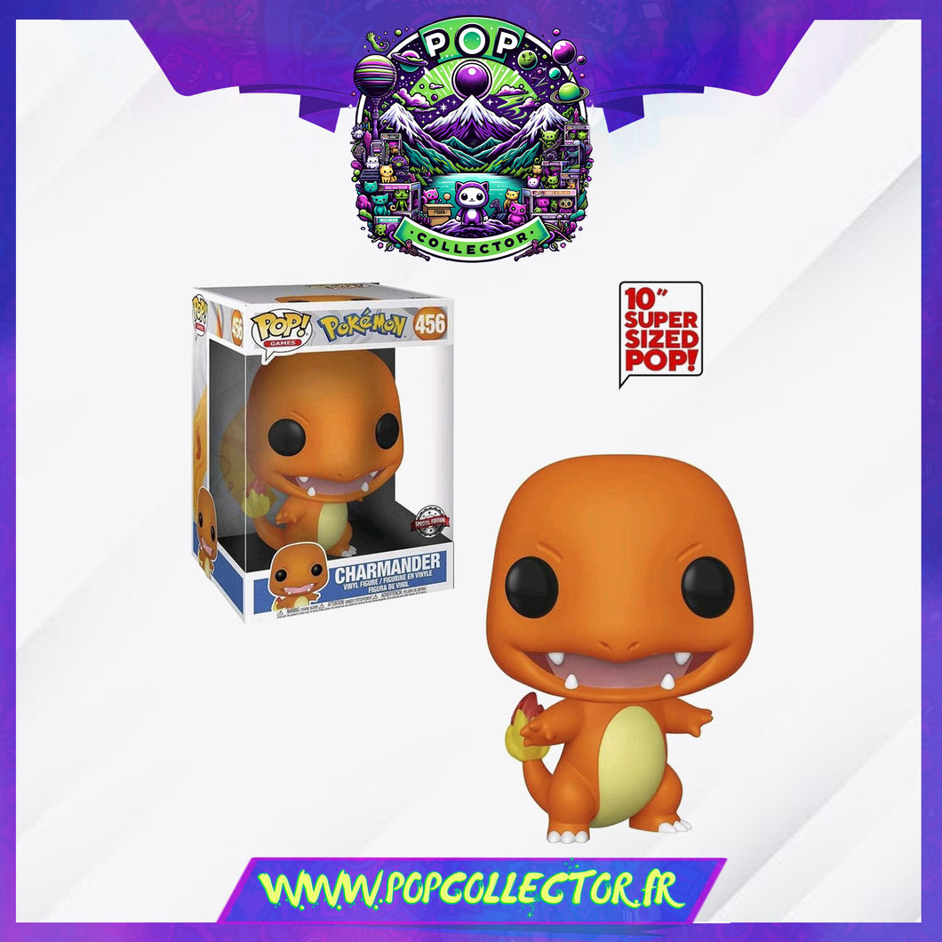 Funko Pop Pokemon 456 Charmander Jumbo