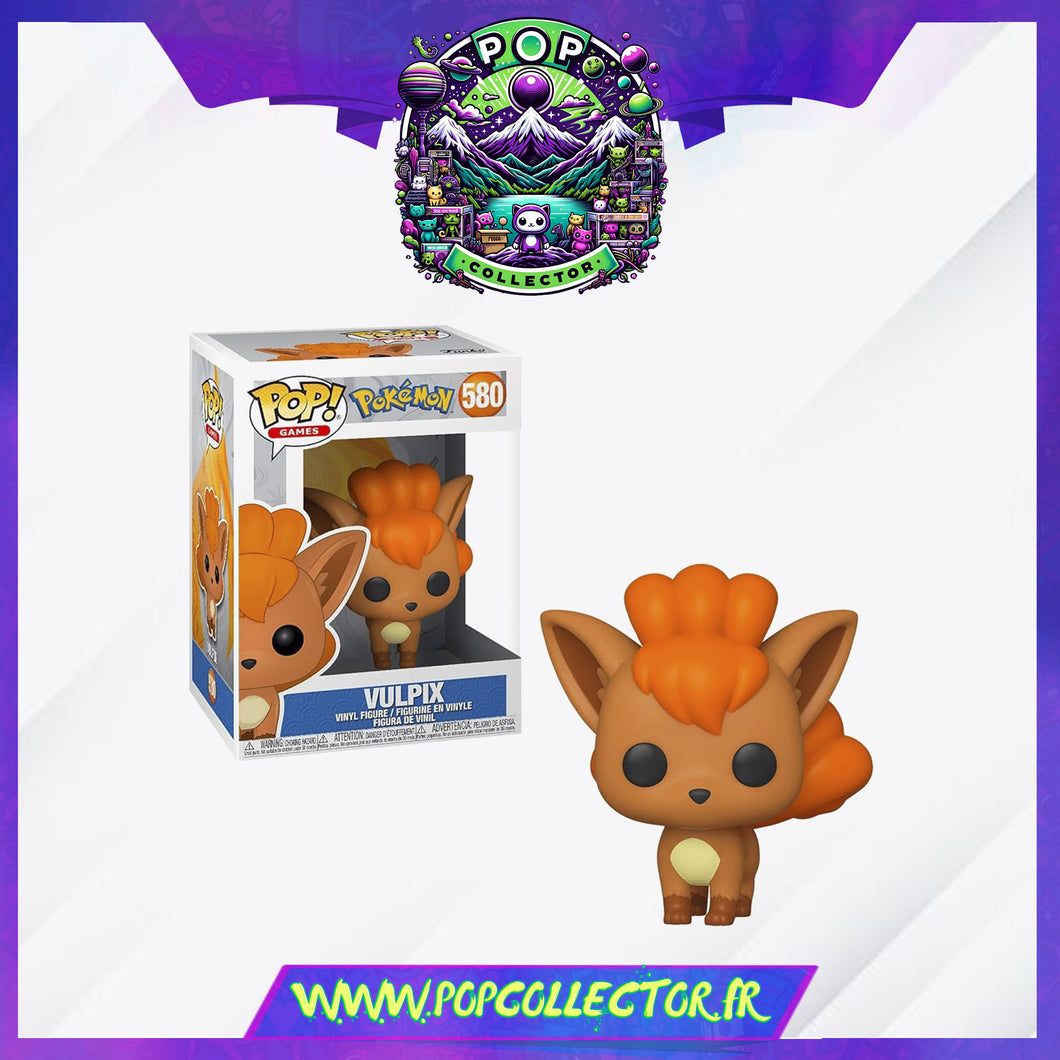 Funko Pop Pokemon 580 Vulpix