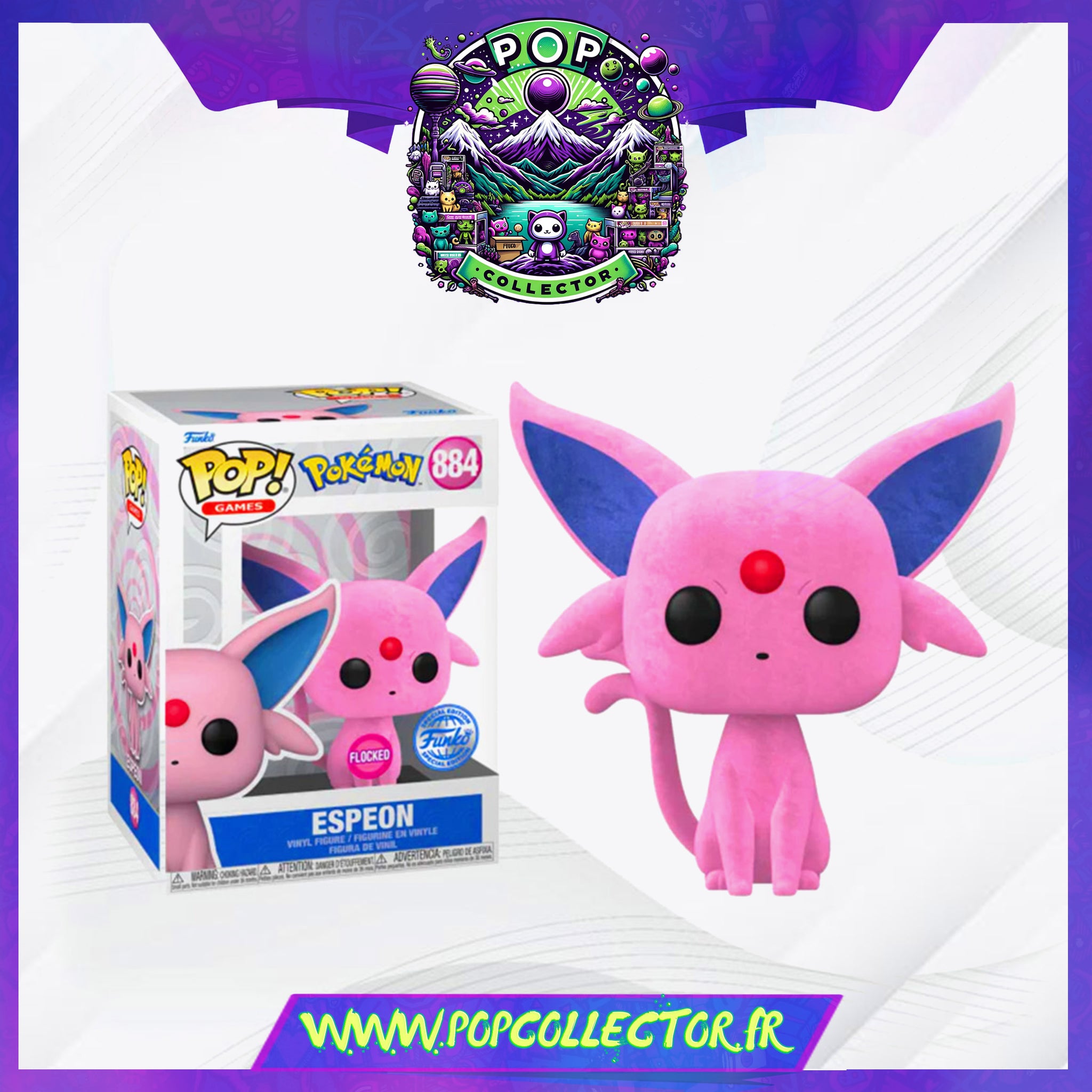 Funko Pop! Games: Pokémon - Espeon Mentali Psiana ab 12,99