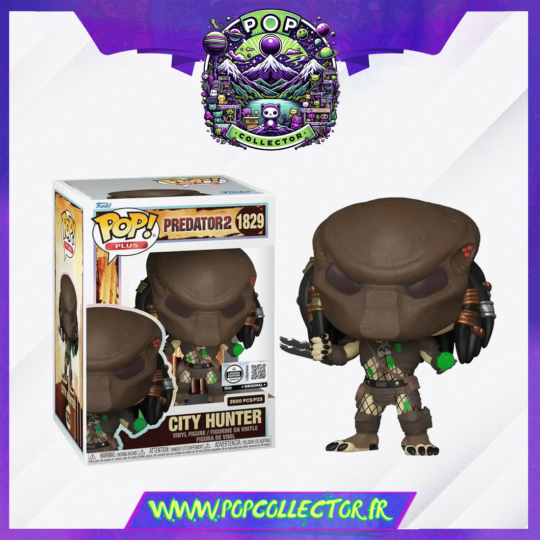 Funko Pop Predator 1829 City Hunter Limited 3500 Pieces