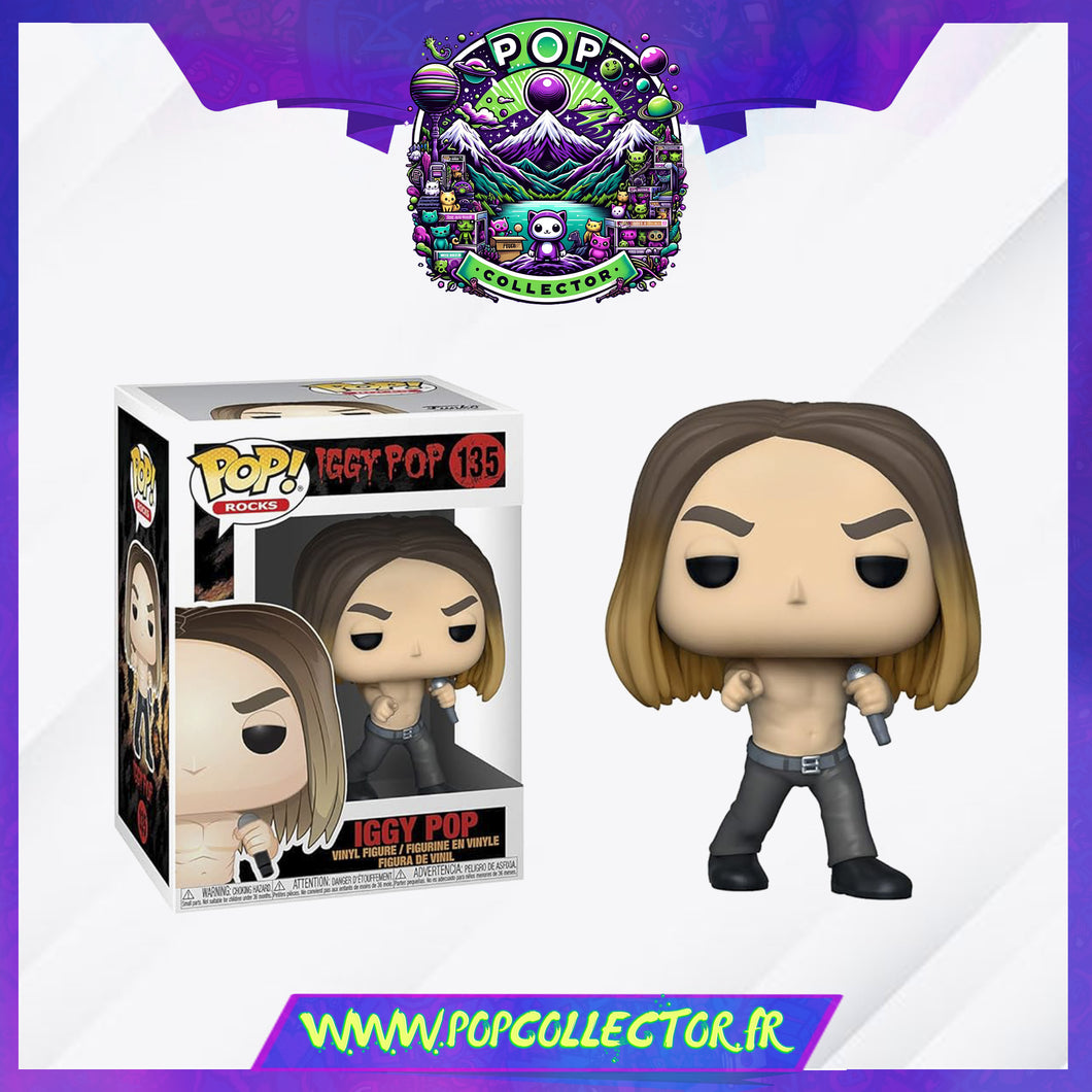 Funko Pop 135 Iggy Pop