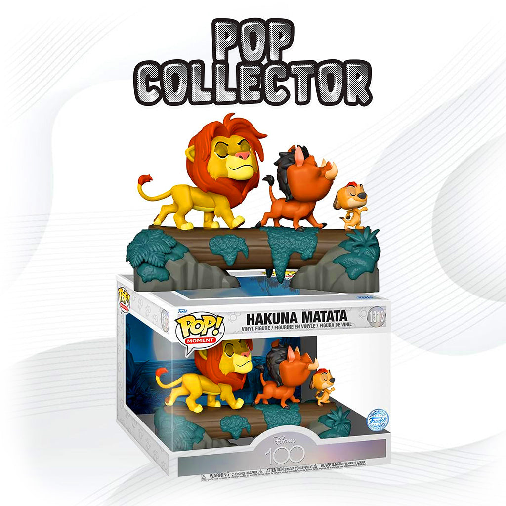 Figurine Hakuna Matata Le Roi Lion - Disney Officiel - Galaxy Pop