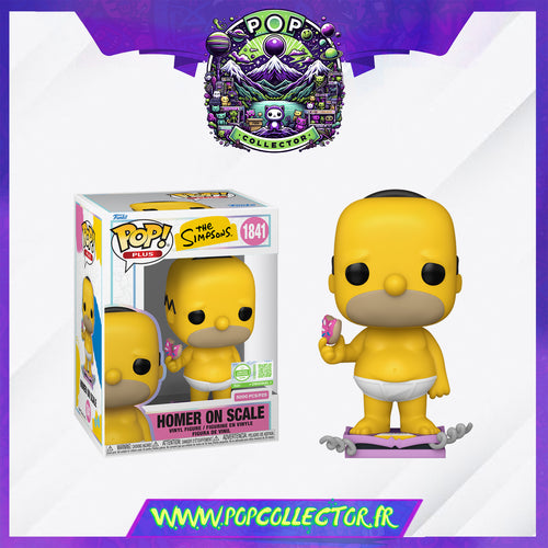 Funko Pop The Simpsons 1841 Homer On Scale Limited 5000 Pieces
