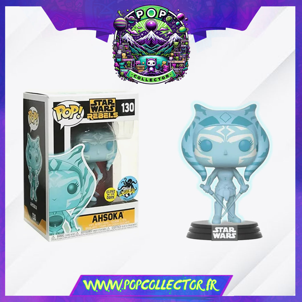 Funko Pop Star Wars 130 Ahsoka Ghost Holographic