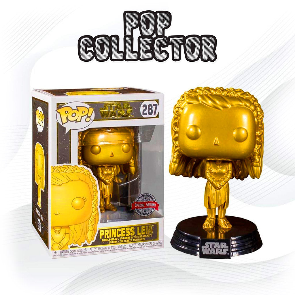 Funko Pop Star Wars Princess Leia 287 Gold