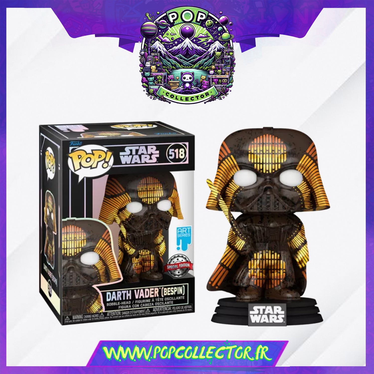 SF・ファンタジー・ホラー STAR WARS DARTH VADER/BESPIN pop-star-wars-518-darth-vader-