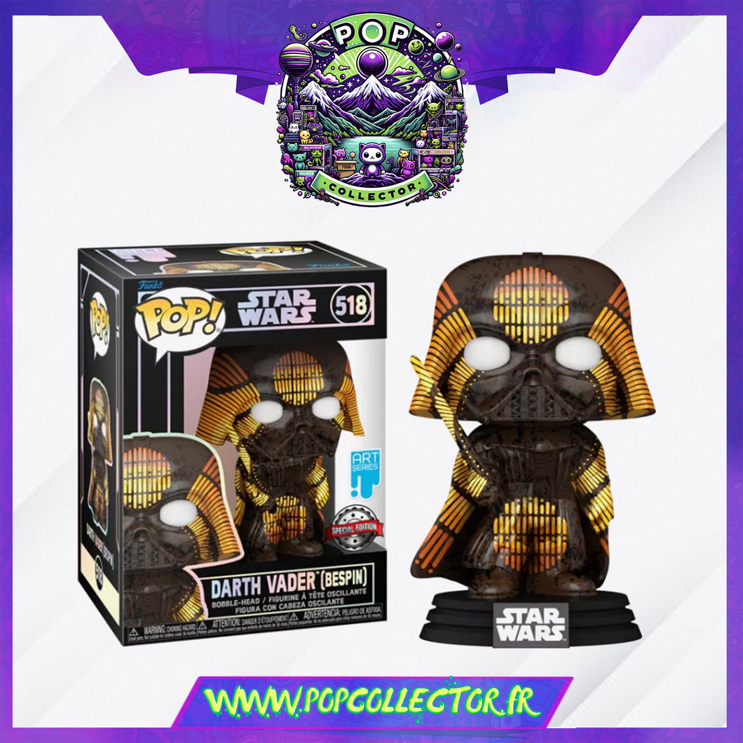 Funko Pop Star Wars 518 Darth Vader Art Bespin – Pop Collector