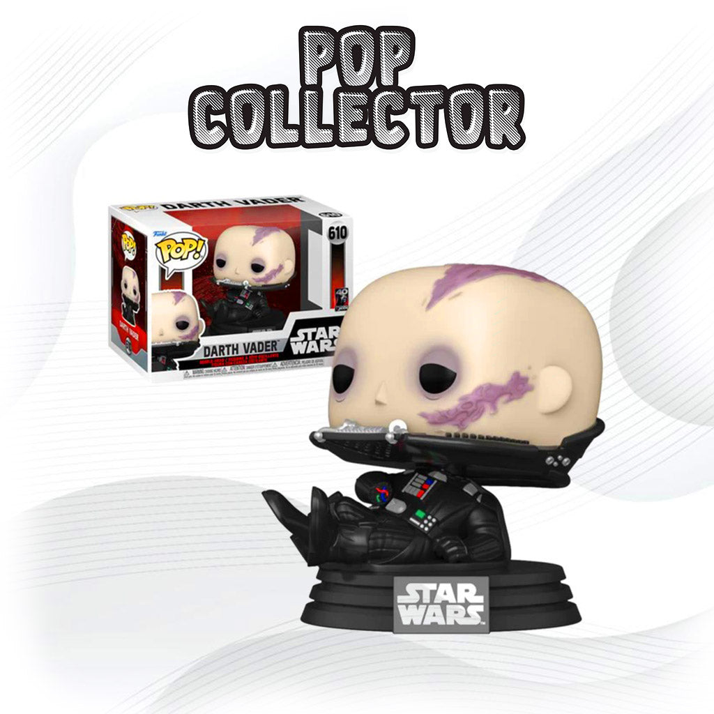 Funko Pop Star Wars 610 Unmasked Dark Vader