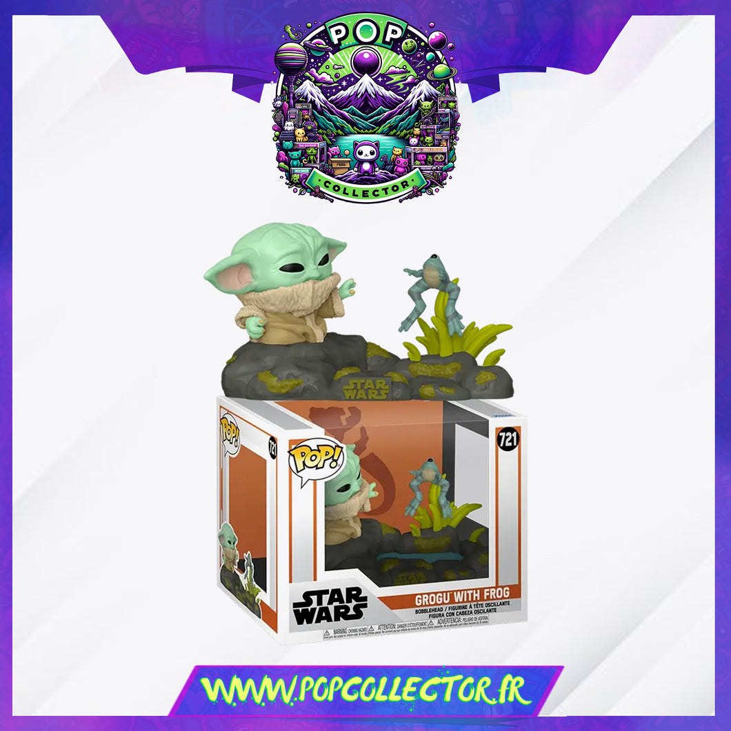 Funko Pop Star Wars 721 Grogu with Frog