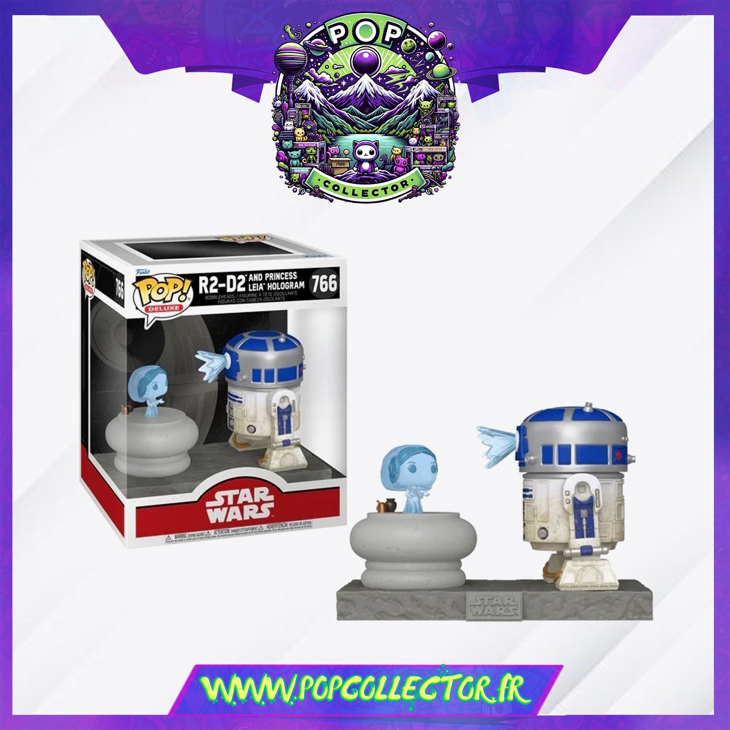 Funko Pop Star Wars Pack Princess Leia R2 D2
