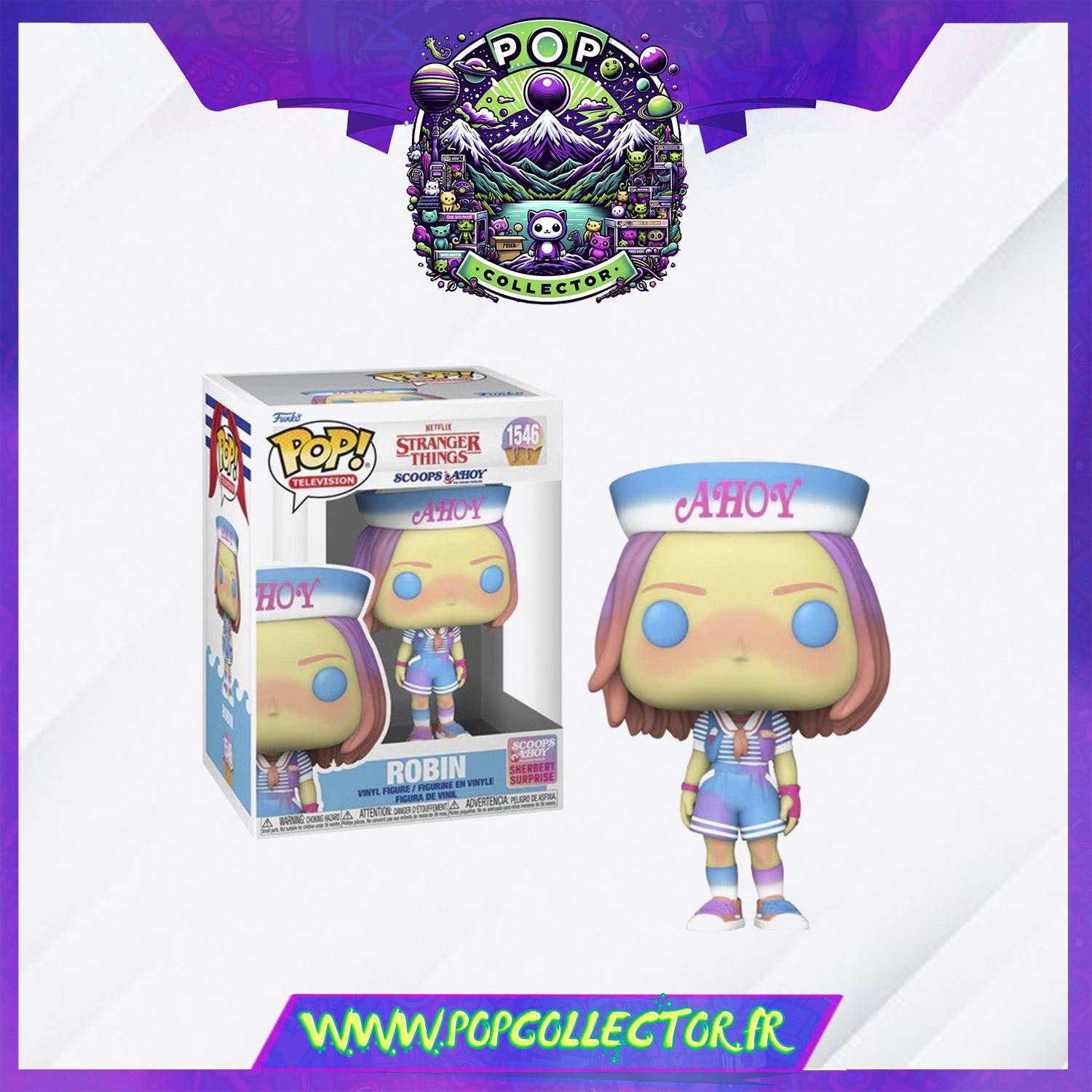 Funko Pop Stranger Things 1546 Robin Scoops Ahoy – Pop Collector