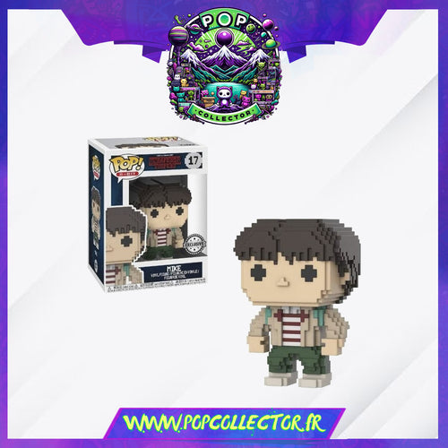 Funko Pop Stranger Things 17 Mike 8 Bit