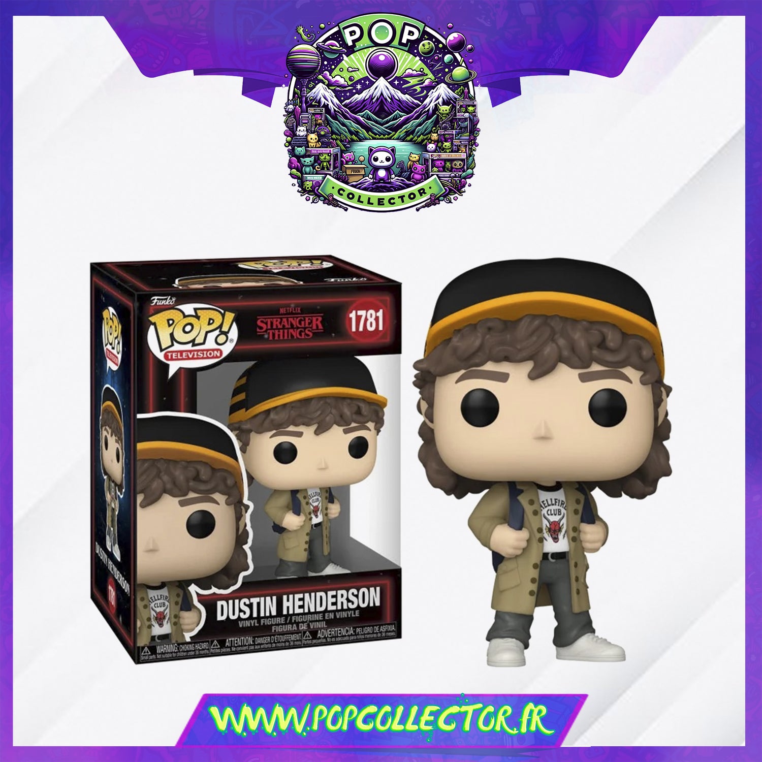 Funko Pop Stranger Things 1781 Dustin Henderson – Pop Collector 