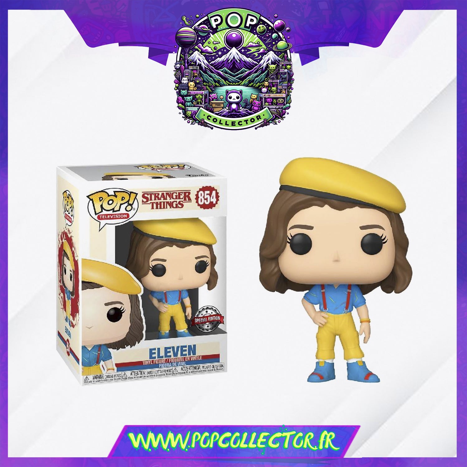 Funko Pop Stranger Things 1251 Once en la habitación arcoíris 