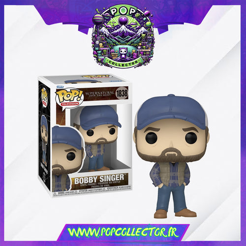 Funko Pop Supernatural 1838 Bobby Singer PRECOMMANDE DEBUT JANVIER 2026
