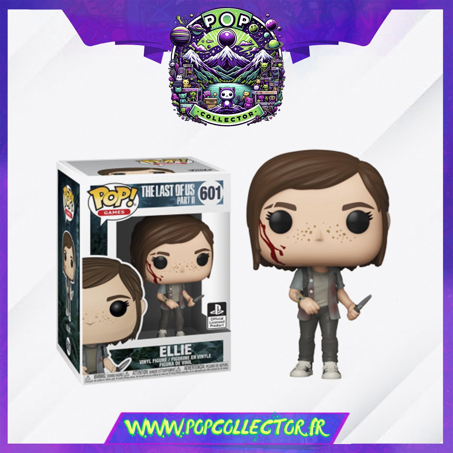 Funko エリー フィギュア The Last of Us Part Ⅱ Amazon.com: Funko Pop! Games: The Last of Us Part II - Ellie