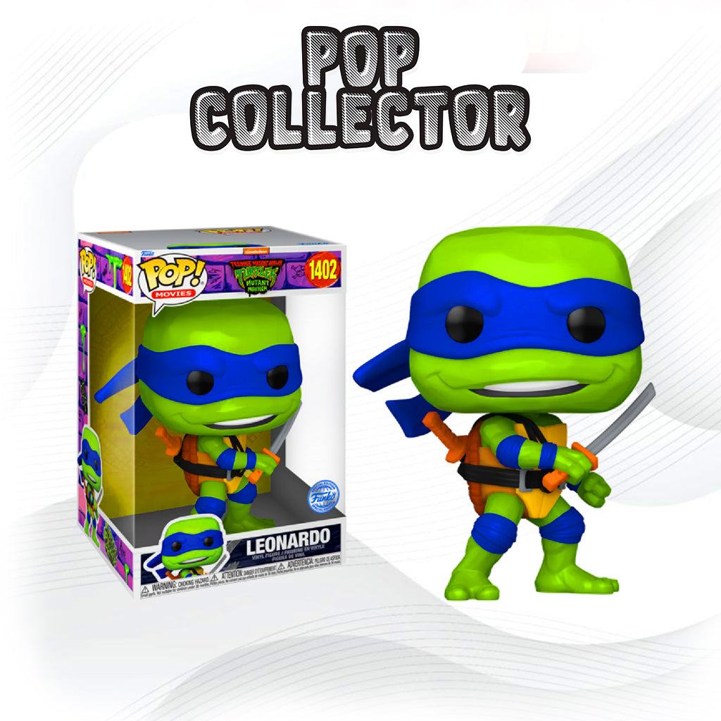 Funko Pop Tmnt Teenage Mutant Ninja Turtles 1402 Leonardo Jumbo