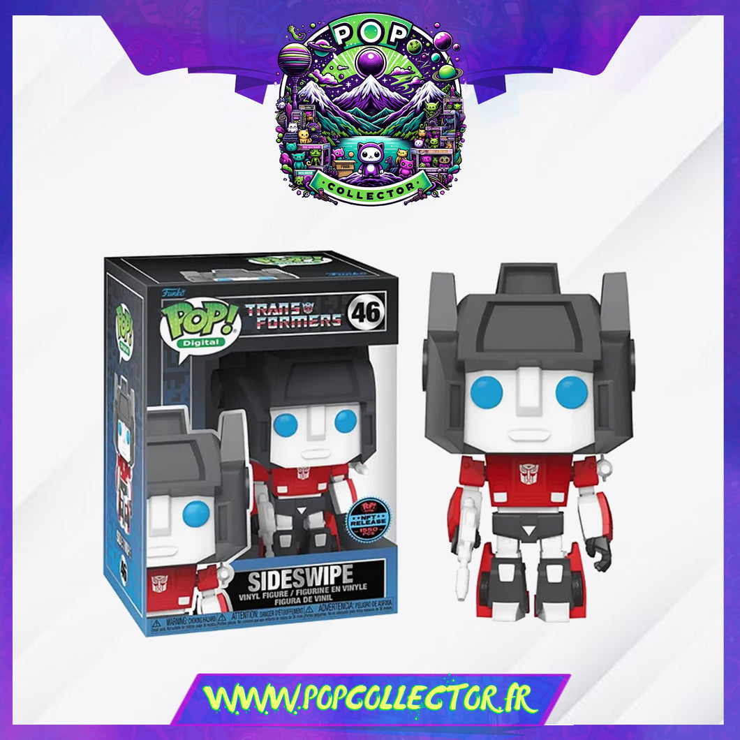 Funko Pop NFT Transformers - 46 Sideswipe - 1550 Pieces