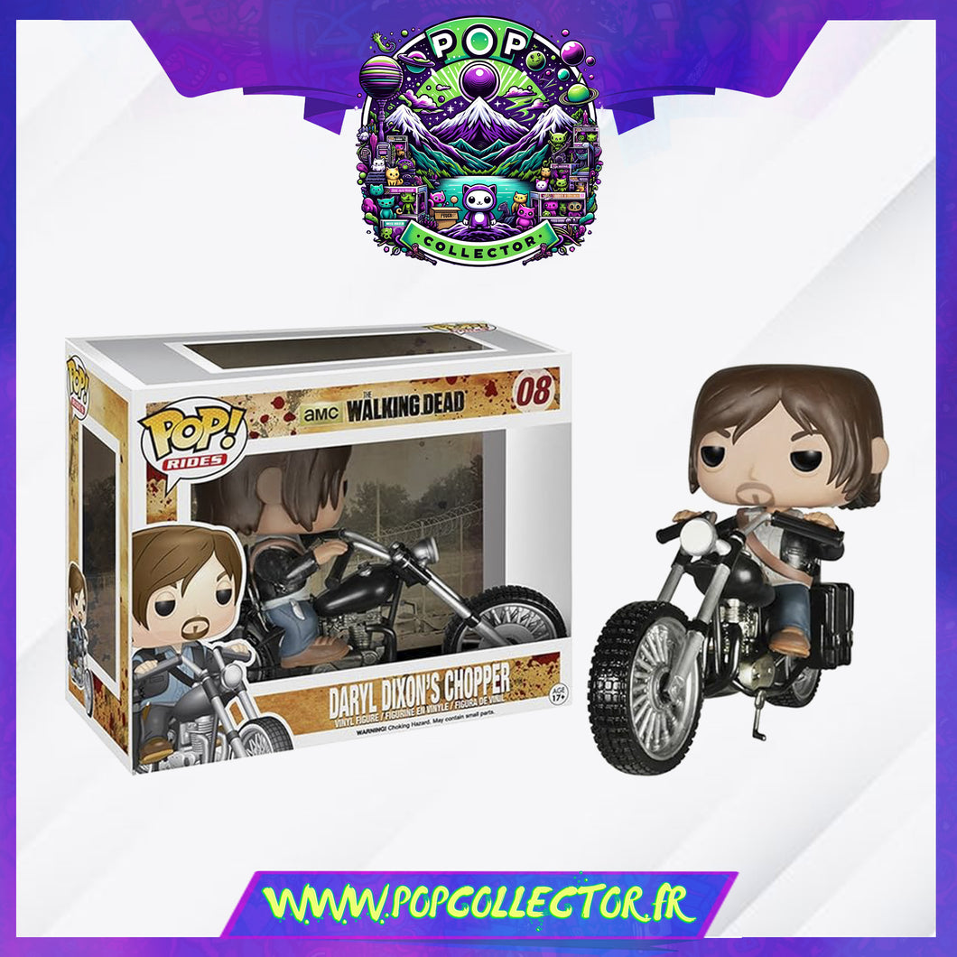 Funko Pop The Walking Dead 08 Daryl Dixon's Chopper