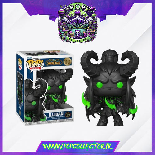Funko Pop World Of Warcraft 1101 Illidan Chase