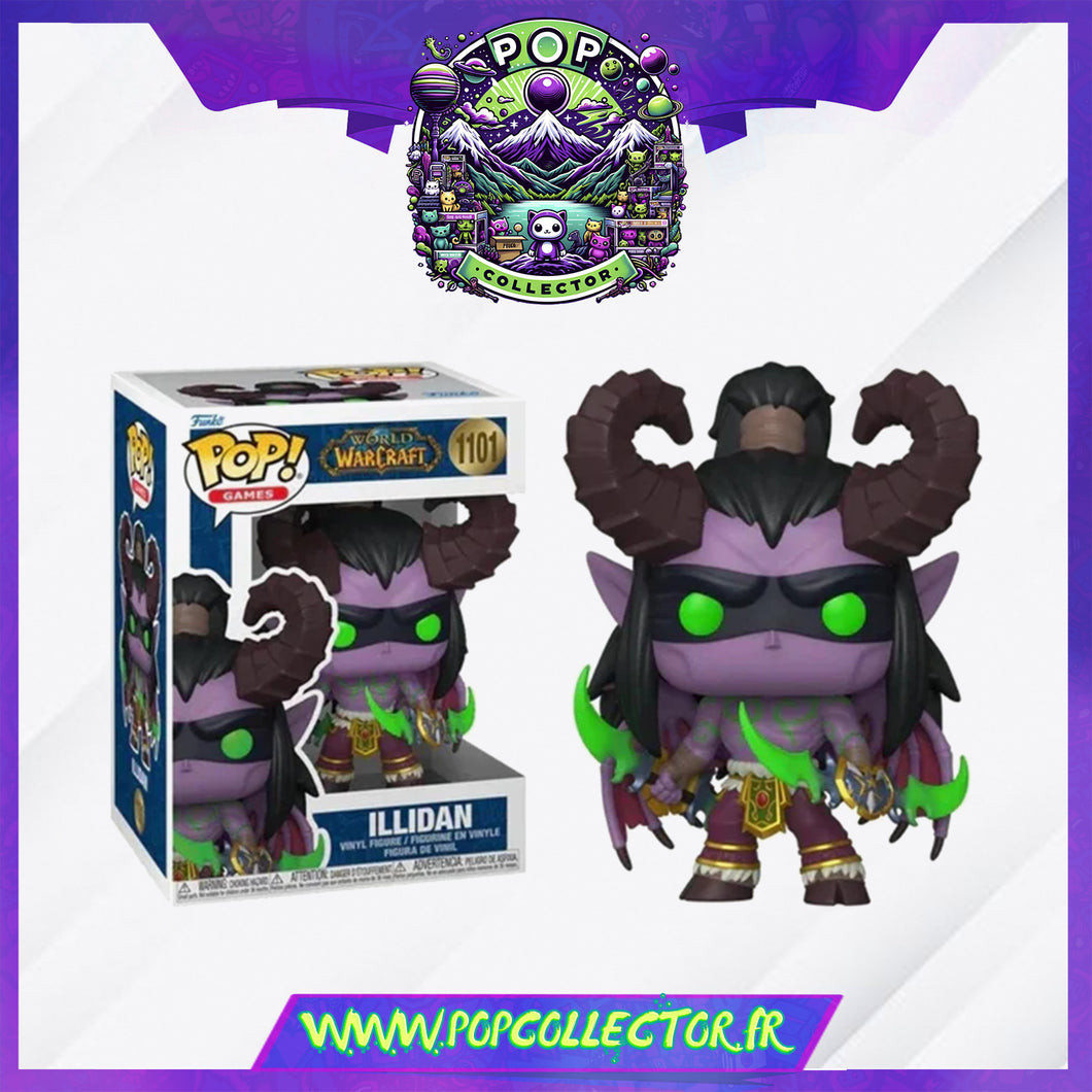 Funko Pop World Of Warcraft 1101 Illidan