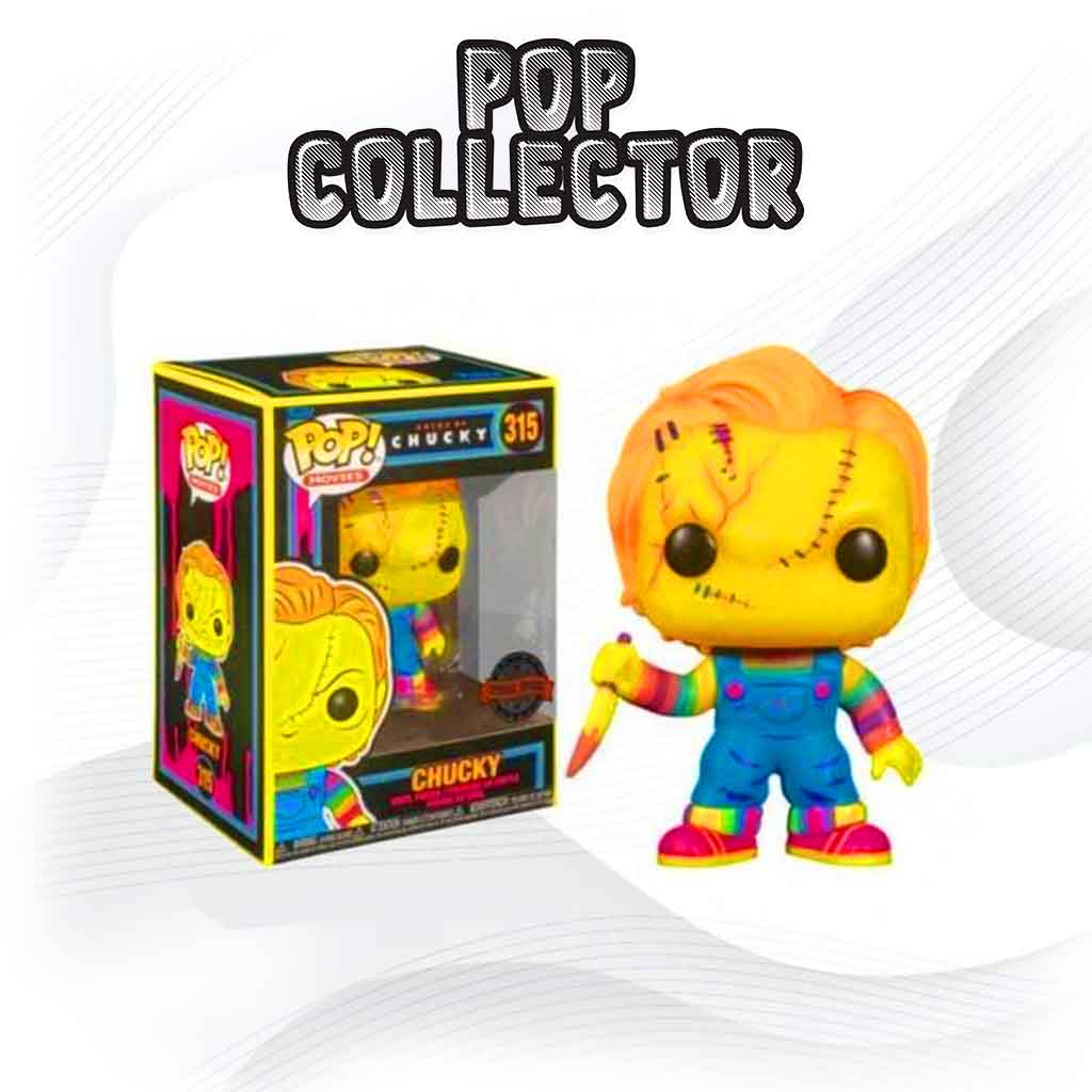 Funko Pop Blacklight Horror Chucky 315