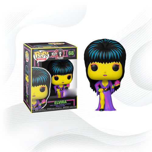 Funko Pop Blacklight Elvira 68