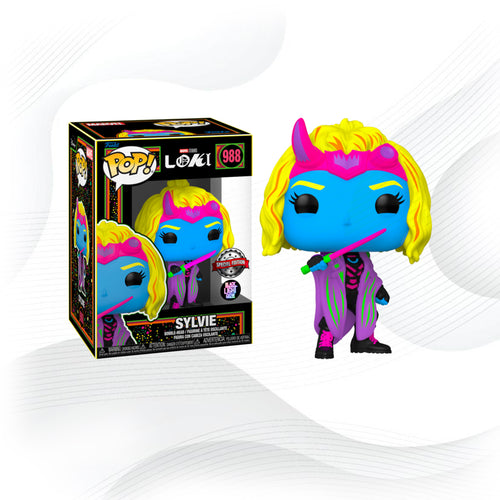 Funko Pop Blacklight Sylvie Loki 988