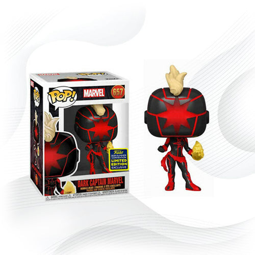 Funko Pop Marvel Dark Captain Marvel 657 Shared