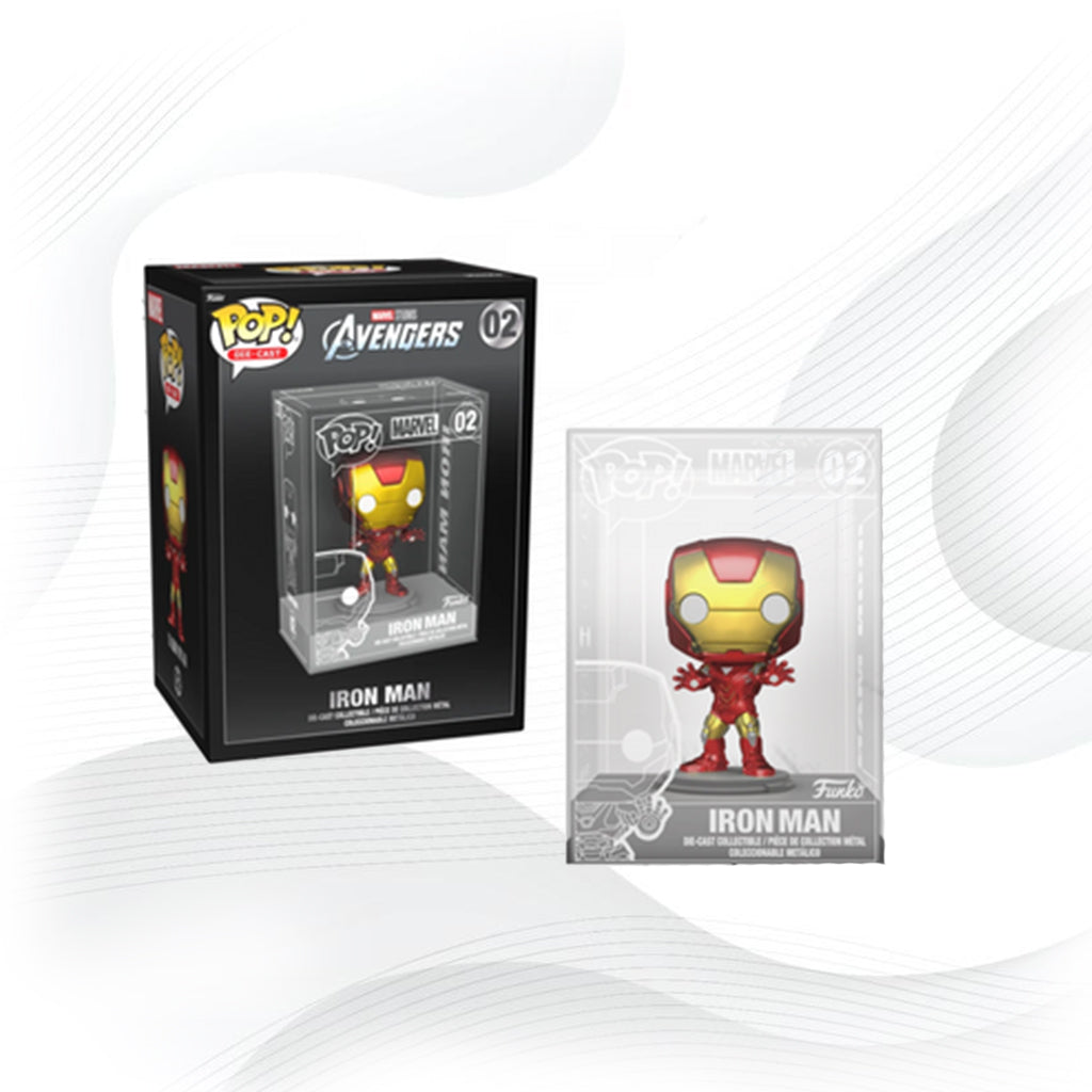 Funko Pop Marvel Die Cast Iron Man 02 – Pop Collector Magasin
