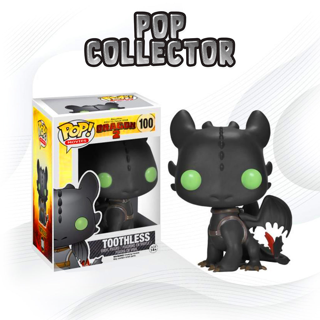 Funko Pop Dragon 2 Tootless 100 