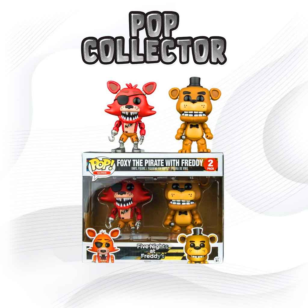 Funko Pop FNAF Five Nights At Freddy's 2 Pack Foxy The Pirate & Fr – Pop  Collector / Magasin Funko Pop / Loungefly / Soda