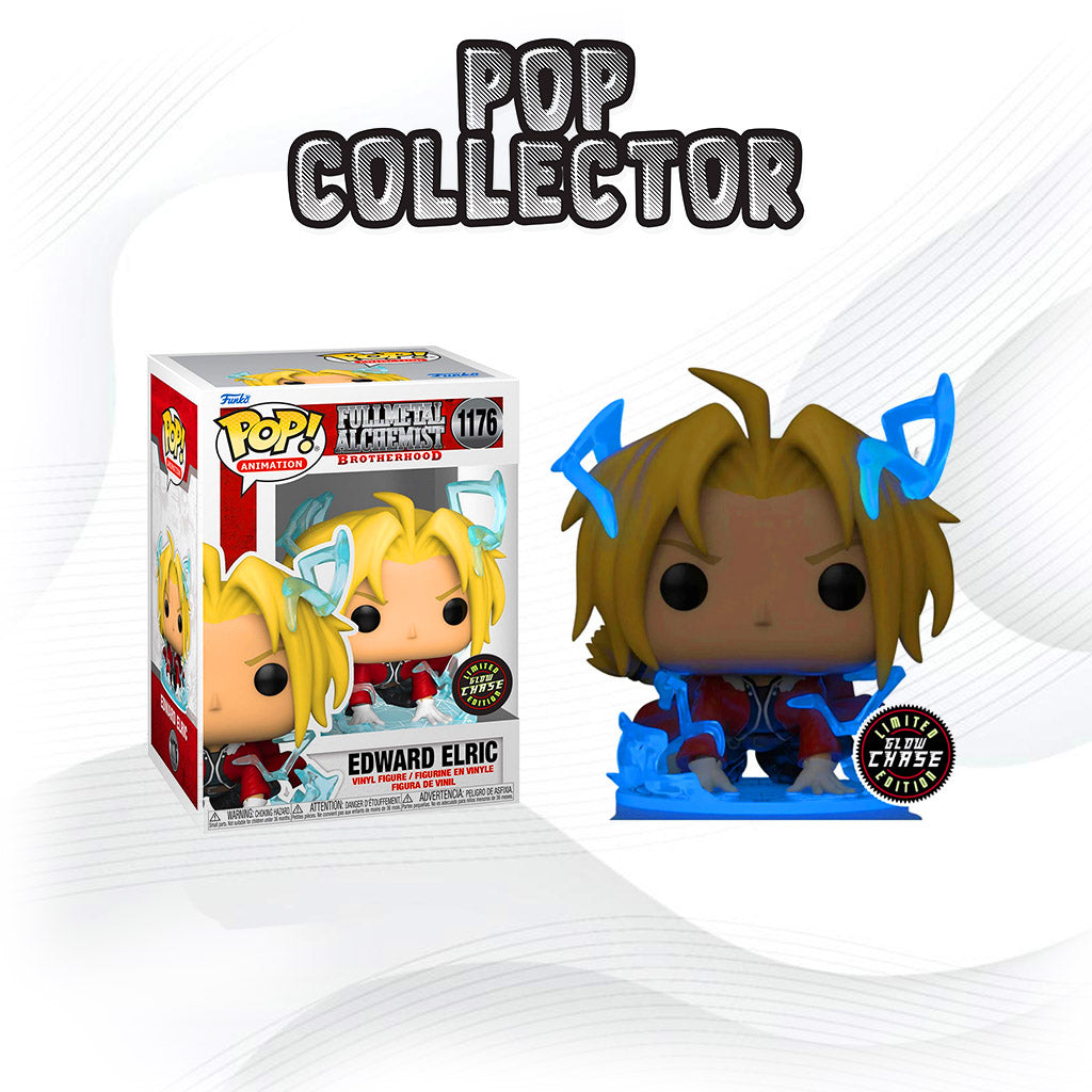 Funko Pop Fullmetal Alchemist 1176 Edward Elric Chase Glow