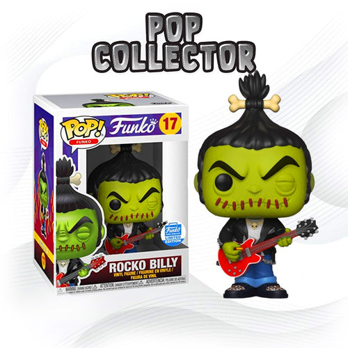 Funko Pop Icon 17 Rocko Billy Vert