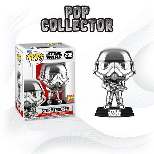 Funko Pop Star Wars Stormtrooper 296 Chrome