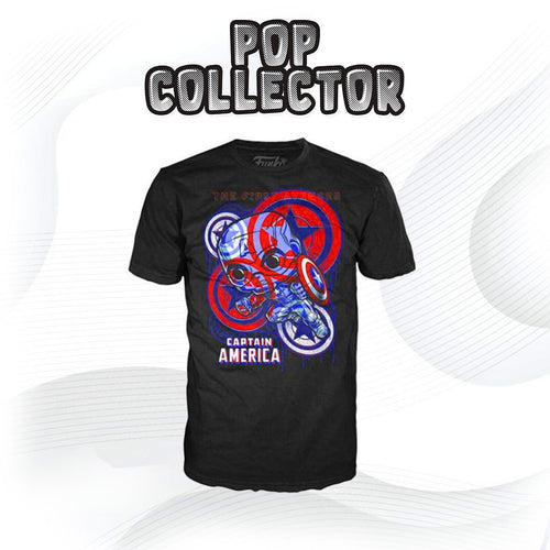 T-Shirt Funko Marvel Artist Serie Captain America