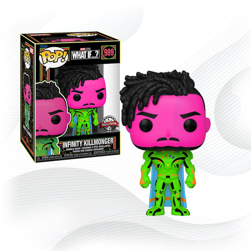 Funko Pop Blacklight Infinity Killmonger 989