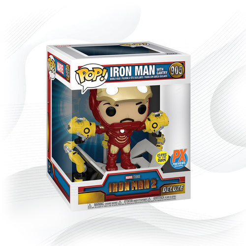 Funko Pop Marvel Iron  With Gantry 905 Gitd