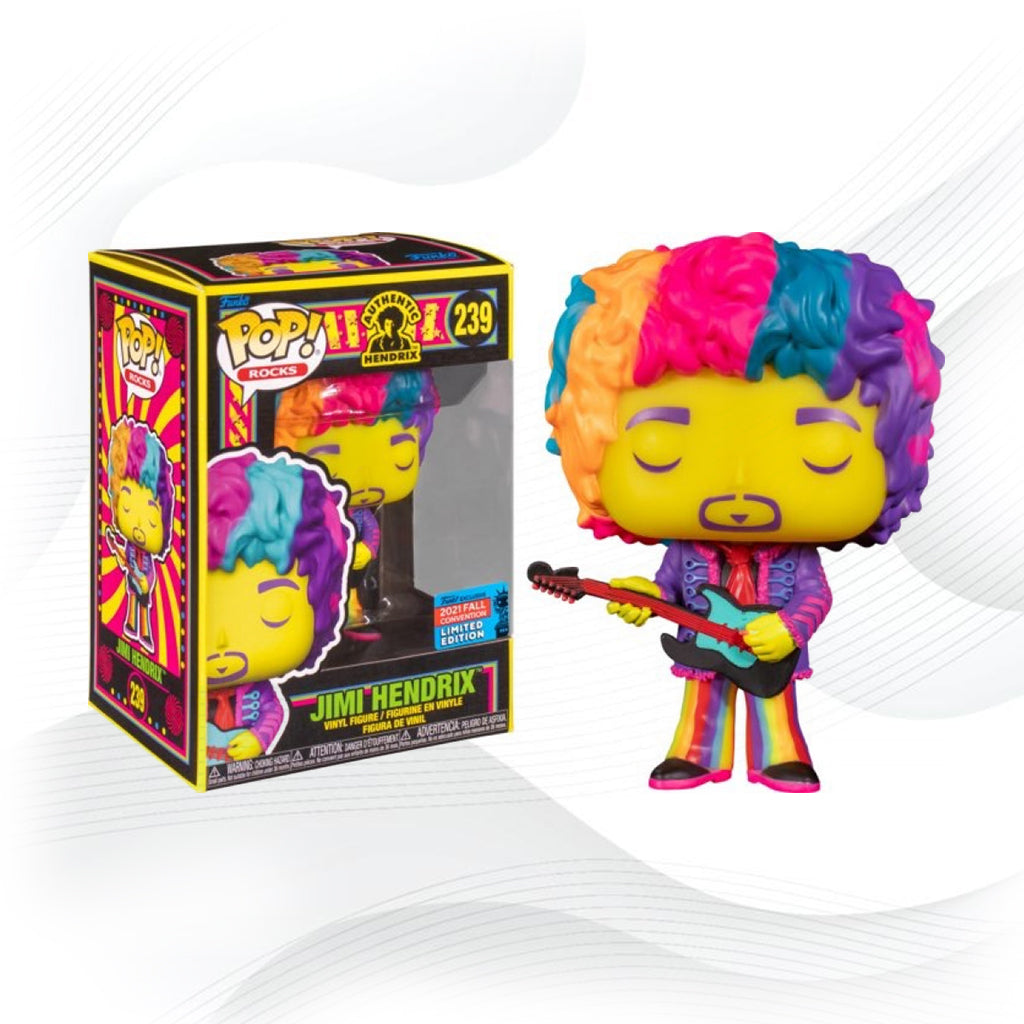 Funko Pop Blacklight Jimi Hendrix 239 – Pop Collector / Magasin