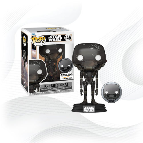 Funko Pop Star Wars K-2so Jedha 146 + badge