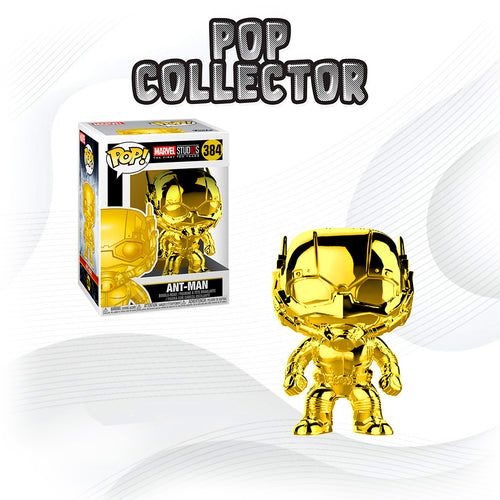 Funko Pop marvel 384 Ant Man Gold Chrome