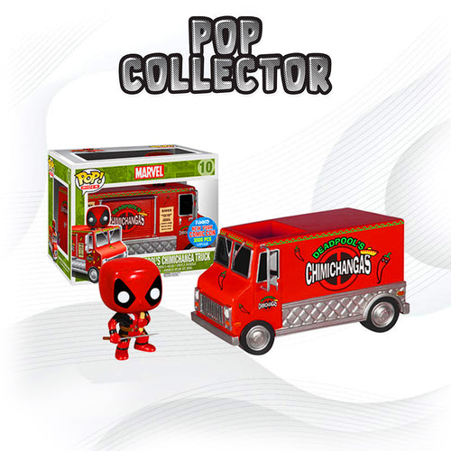 Funko Pop Marvel Deadpool 10 Deadpool's Chimichanga Truck Red 3000 Pieces Monde