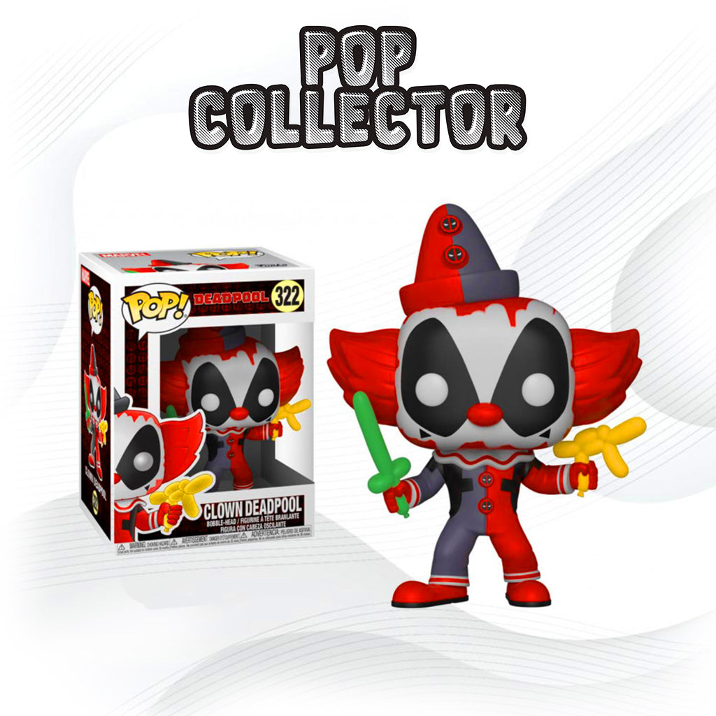 Funko Pop Marvel Clown Deadpool 322